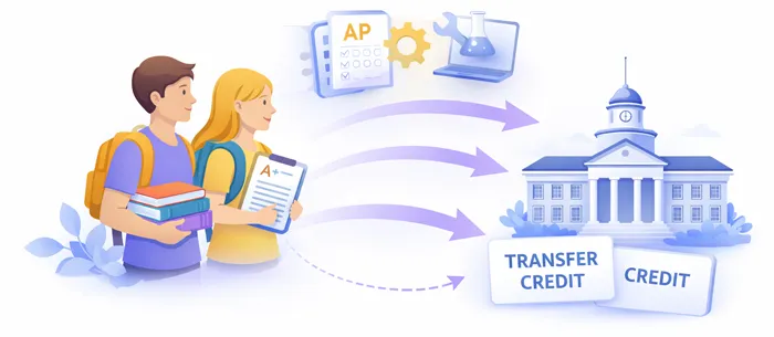 High school to college credit planning